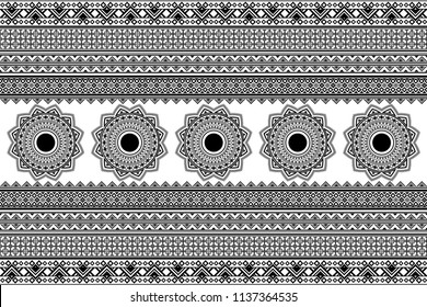 Abstract black line  texture seamless pattern on white background for wallpaper
