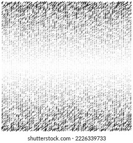 Abstract black lines, halftone pattern background. Vector illustration.