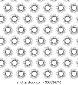 Abstract Black Lines Pattern Background