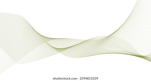 Abstract black lines wave curve motion on white background.  
Vector abstract background luxury dynamic wavy lines