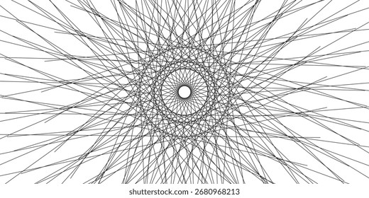 abstract black lines with white background.Creative and geometric shape with white luxury pattern and paper texture design in illustration with white line background.