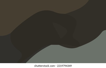 Resumen de fondo líquido negro. Diseño con varias formas y color monocromo. Adecuado para afiches y pancartas