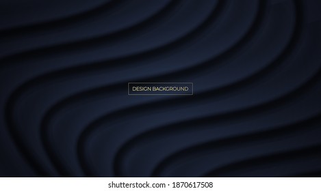 Abstract Black Luxury Background Beautiful Dark Stock Vector (Royalty