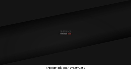 Abstract black matte background illustration design With text design on the website