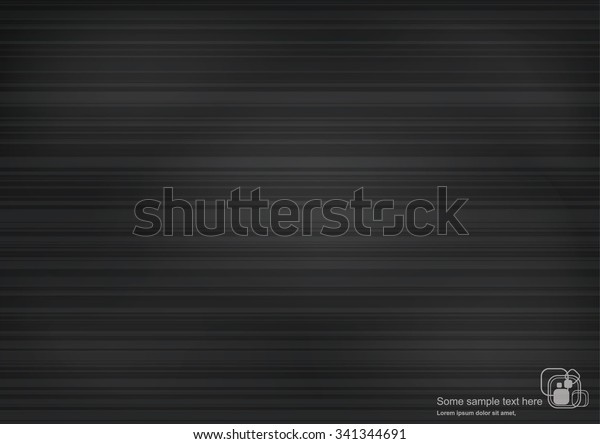 Abstract Black Metal Background Vector Illustration Stock Vector ...