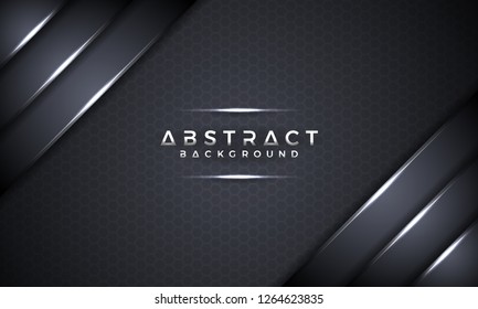 Abstract black metallic 3D vector background. text can be replaced with your text. EPS10 Vector Abstract black metallic 3D vector background. text can be replaced with your text. EPS10 Vector