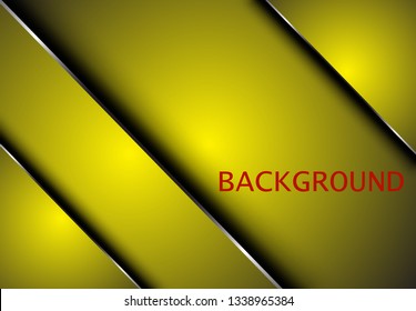 Abstract black metallic tect innovation corporate concept background . - vector template dark illustration emblem
