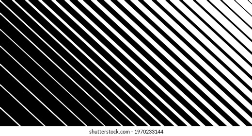 Abstract black monochrome stripe pattern design. Minimal striped surface isolated on white background. Vector