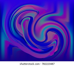 Abstract black neon background with vertical pink, purple stripes
