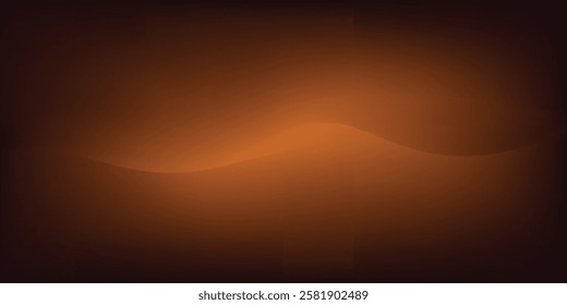 Abstract black and orange background. Abstract dark background. Banner for advertise product on website. Space for text. Vector illustration.