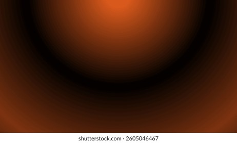 Abstract black and orange gradient background. Abstract dark background. Banner for advertise product on website. Space for text. Vector 