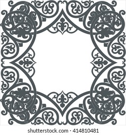 abstract black ornament