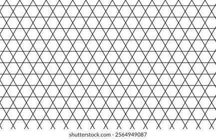 abstract black outline hexagon pattern suitable for background.