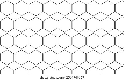 abstract black outline polygon pattern suitable for background.