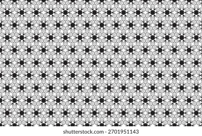 El patrón negro Abstractas agrega profundidad e interés visual