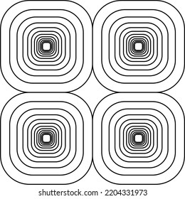 Abstract black pattern background. Abstract black motif vector.