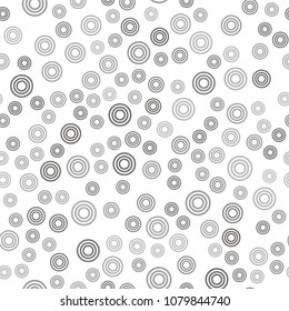 Abstract black pattern with circles. Geometry pattern for fabric. Round Circle Dots. Network Design, Technology Science, Vector Illustration. Perfect For Logo, Banner, Icon, Holiday Background.