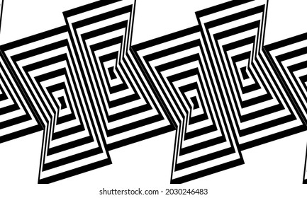 abstract black patterns on white background