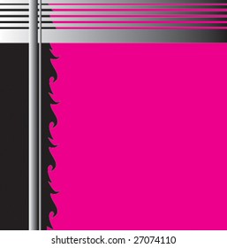Abstract Black and Pink Background