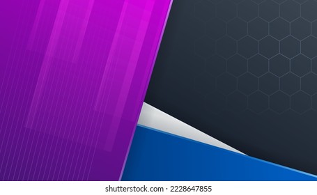 Abstract black pink and blue background