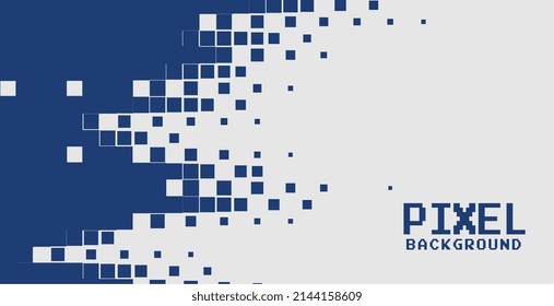 abstraktes schwarzes Pixelhintergrunddesign