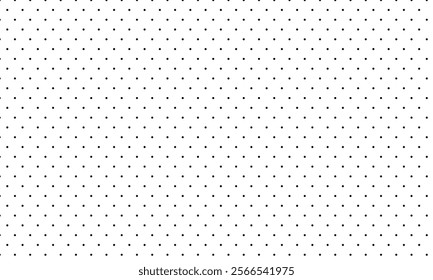 abstract black polka dot pattern vector suitable for background.