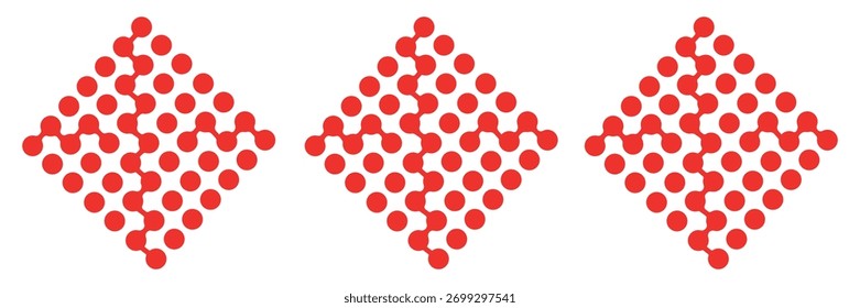 Abstractas patrón de lunares negros sobre un fondo claro. Diseño minimalista y versátil