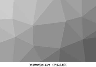 Abstract black polygon low poly geometric pattern design background