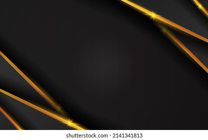 Abstrakter schwarzer Premium-Hintergrund, Vektorgrafik