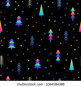 Abstract black and rainbow seamless pattern background.Modern swatch paint for birthday card, party invitation, sale wallpaper, holiday wrapping paper, fabric, bag print, t shirt, workshop advertising