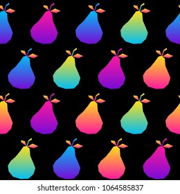 Abstract black and rainbow seamless pattern background.Modern swatch paint for birthday card, party invitation, sale wallpaper, holiday wrapping paper, fabric, bag print, t shirt, workshop advertising