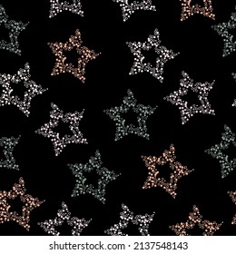 Abstract black and rainbow seamless pattern background.  Modern paint pattern for birthday card, party invitation, wallpaper sale, holiday wrapping paper, fabric, bag print.