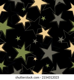 Abstract black and rainbow seamless pattern background.  Modern paint pattern for birthday card, party invitation, wallpaper sale, holiday wrapping paper.
