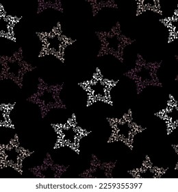 Abstract black and rainbow seamless pattern background.  Modern paint pattern for birthday card, party invitation, wallpaper sale, holiday wrapping paper, fabric, bag print.