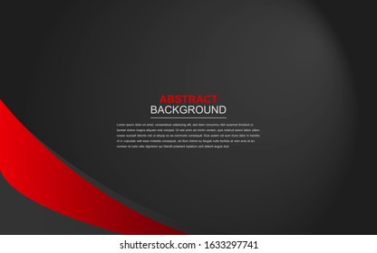 Abstract black & red background