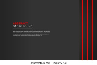 Abstract black & red background