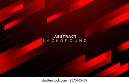 abstract black and red background with cool line elements