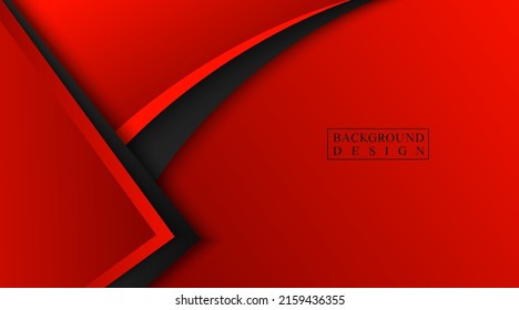 abstract, black and red background vector