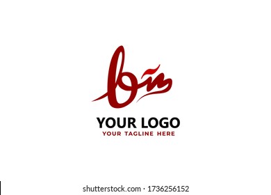 Abstract black and Red Company Logo Template in alphabet design concept for your business, company, firm, brand, and many more