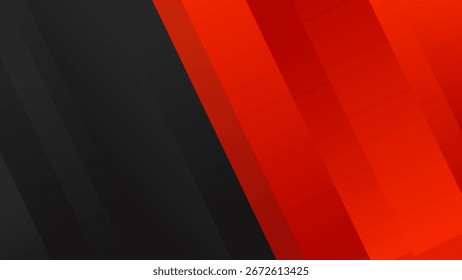 Abstractas fondo de rayas diagonales negras y rojas. Diseño de Fondo de pantalla moderno elegante para Anuncios de Web, carteles, Plantillas, anuncios de negocios, volantes, presentaciones y más