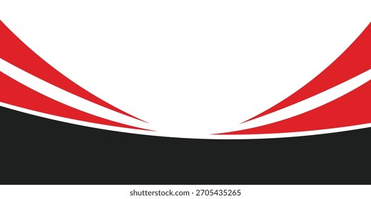 abstract black red dynamic curve background.