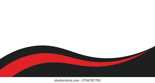 abstrato preto vermelho dinâmico curva background.eps.10