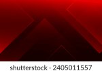 Abstract black and red geometric background. Vector illustration
