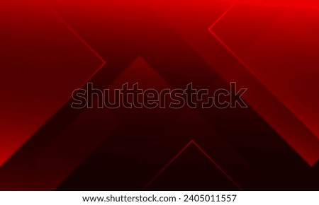 Abstract black and red geometric background. Vector illustration
