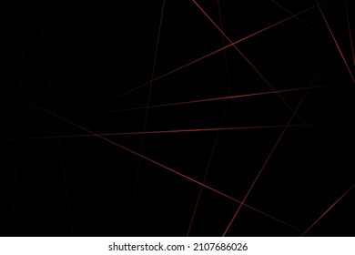 Abstract black with red lines, triangles background modern design. Vector illustration EPS 10.