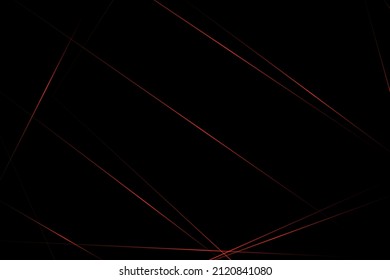 Abstract black with red lines, triangles background modern design. Vector illustration EPS 10.