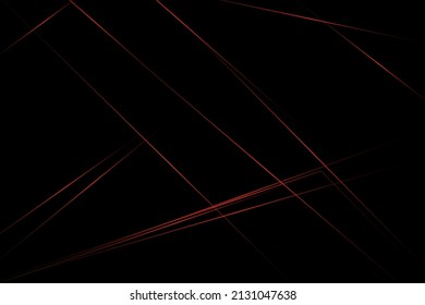 Abstract black with red lines, triangles background modern design. Vector illustration EPS 10.