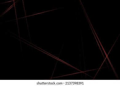 Abstract black with red lines, triangles background modern design. Vector illustration EPS 10.