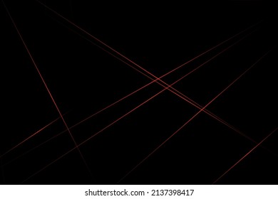 Abstract black with red lines, triangles background modern design. Vector illustration EPS 10.