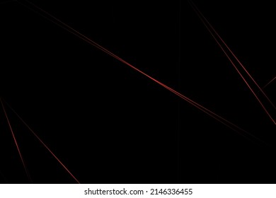 Abstract black with red lines, triangles background modern design. Vector illustration EPS 10.